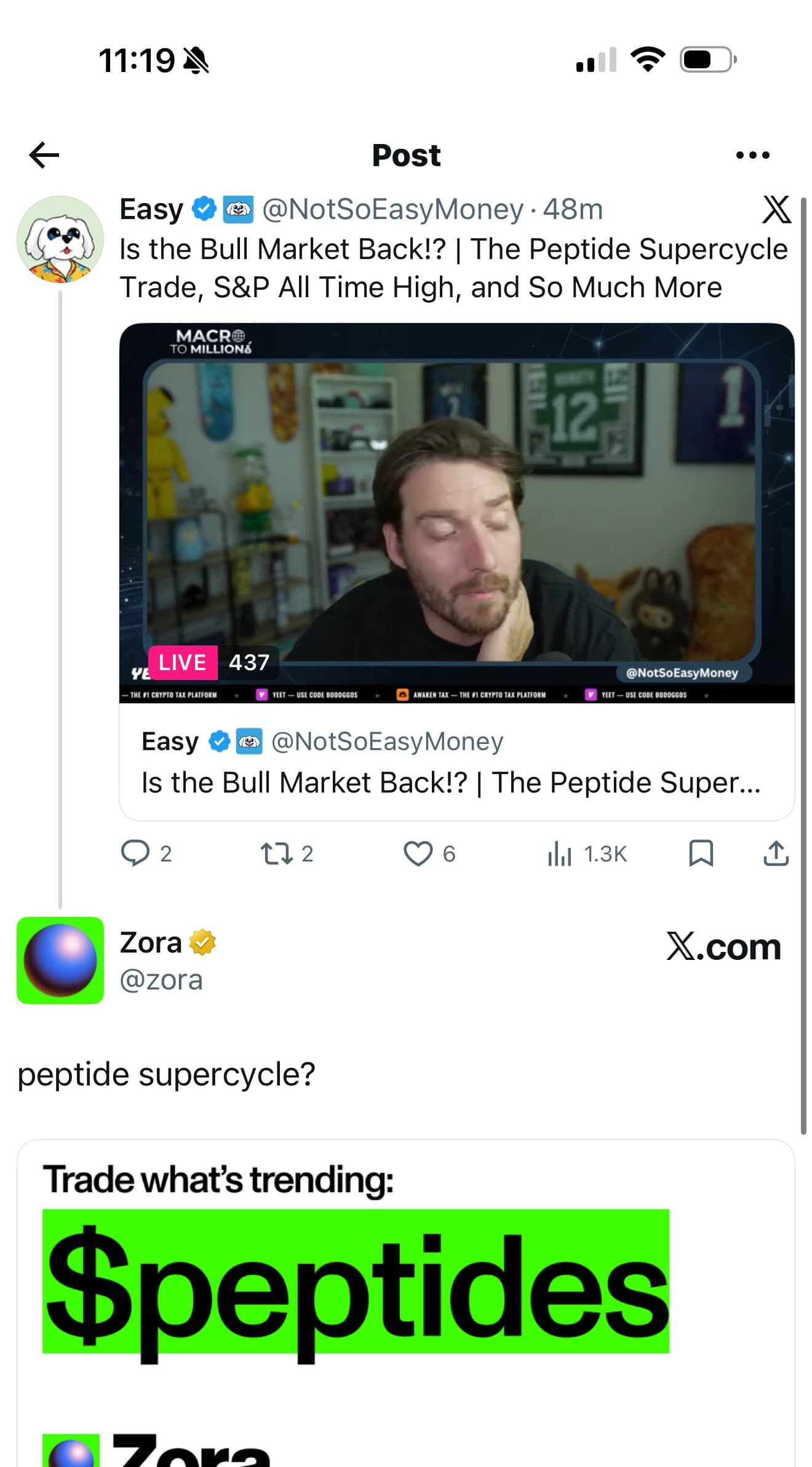 peptidesupercycle by The Park - album cover